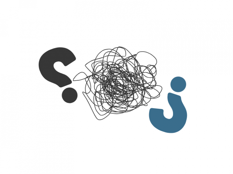 El síntoma invisible 6 Ilustración conceptual de la resolución de fricciones, dudas y problemas en la experiencia de cliente.
